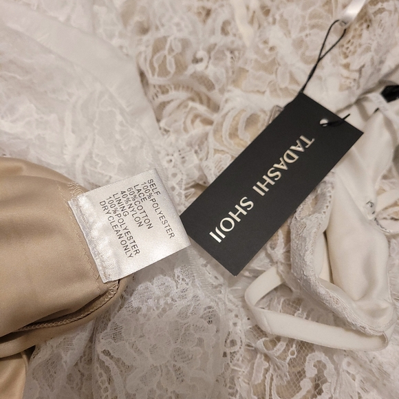 💥LAST 1💥NWT TADASHI SHOJI BOHO BRIDAL GOWN - Picture 9 of 10